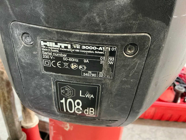 Hilti te3000-avr sloophamer - afbeelding 7 van  7