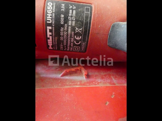 Hilti uh650 boorinstallatie - afbeelding 7 van  8
