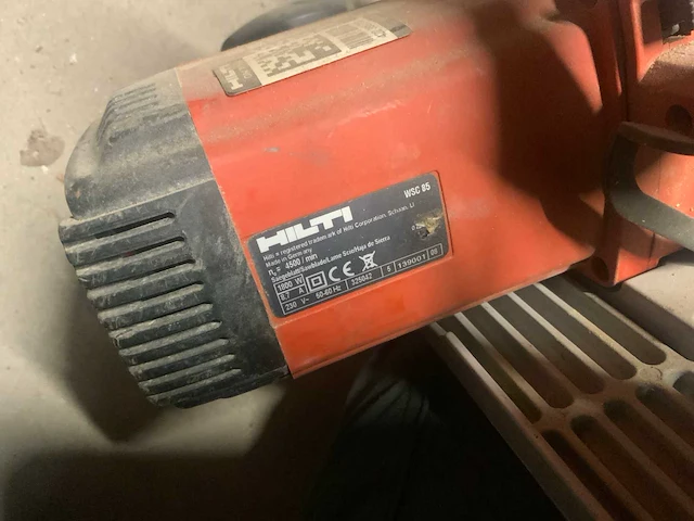 Hilti wsc 85 cirkelzaagmachine - afbeelding 4 van  4