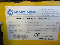 Himoinsa - hlw11 - power generator - 2011 - afbeelding 3 van  11