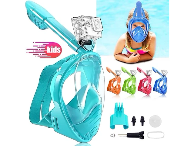 Hinataa kids snorkelmasker (xs) - afbeelding 1 van  6