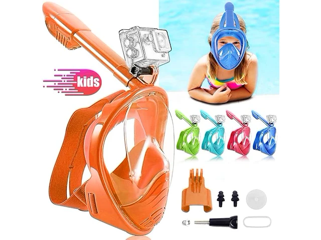 Hinataa snorkelmasker (xs) - afbeelding 1 van  4