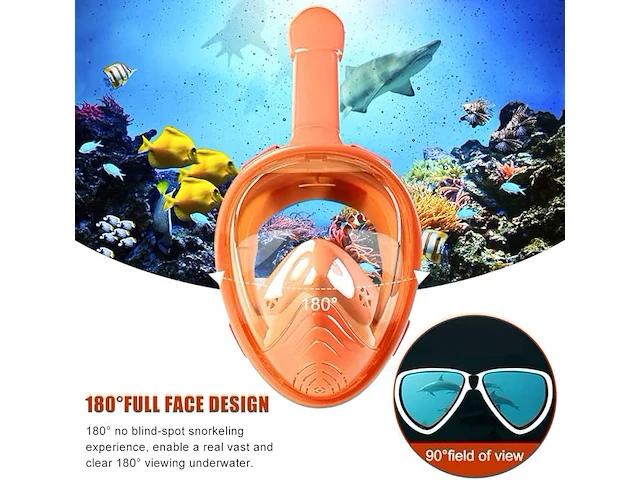Hinataa snorkelmasker (xs) - afbeelding 4 van  4