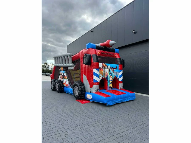 Hindernisbaan 'fire truck' - afbeelding 2 van  8