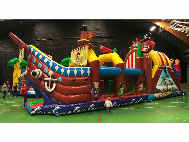 Hindernisbaan & springkussen - afbeelding 2 van  3