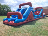 Hindernisbaan xxl - hindernisbaan 32 meter met base jump - afbeelding 4 van  10