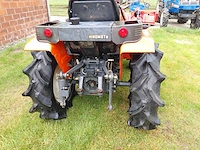 Hinomoto cx14 vierwielaangedreven minitractor - afbeelding 4 van  13