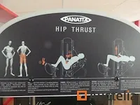 Hip thrust (tentoonstelling model) panatta fit evo (1fe097) - afbeelding 6 van  7