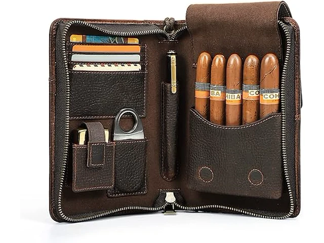 Hiram sigaar travel case - afbeelding 1 van  4