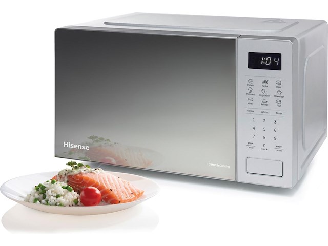 Hisense - h20moms4 - magnetron - 46 cm - grijs - afbeelding 2 van  6