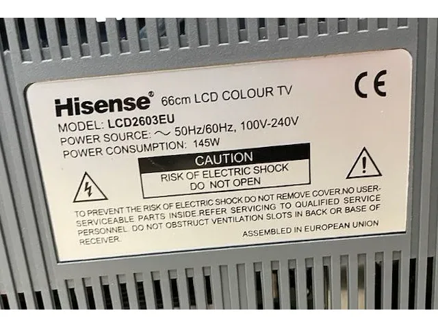 Hisense lcd tv - afbeelding 6 van  8