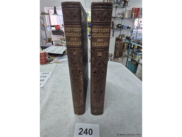 Histoire général des peuples 2 stuks - afbeelding 1 van  3