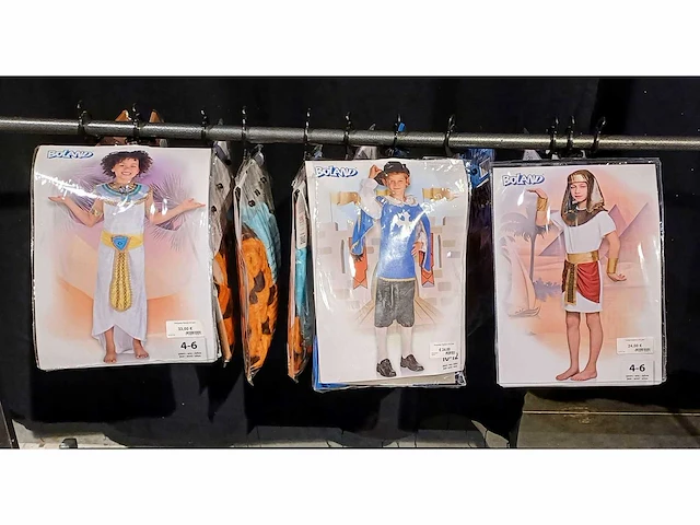 Historische verkleedkostuums kinderen (14x) - afbeelding 1 van  3
