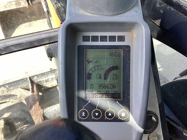 Hitachi - zx55u-5a clr - midi-excavator - 2015 - afbeelding 3 van  11