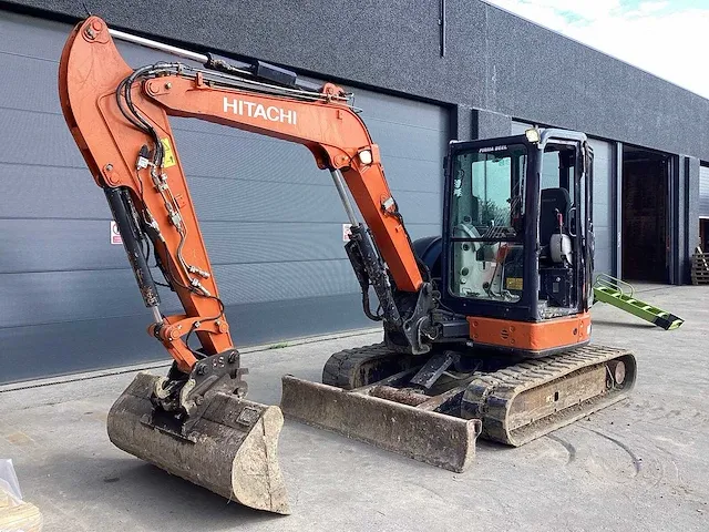 Hitachi - zx55u-5a clr - midi-excavator - 2015 - afbeelding 4 van  11