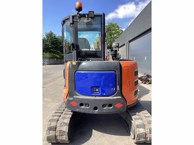 Hitachi - zx55u-5a clr - midi-excavator - 2017 - afbeelding 7 van  10