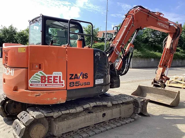 Hitachi - zx85usb-5a - midi-excavator - 2018 - afbeelding 6 van  10