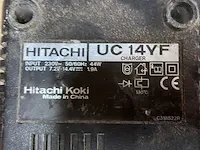 Hitachi accu en acculader - afbeelding 4 van  4