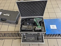 Hitachi accu schroefmachine ds18djl - afbeelding 1 van  7