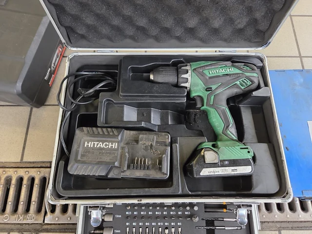Hitachi accu schroefmachine ds18djl - afbeelding 2 van  7
