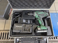 Hitachi accu schroefmachine ds18djl - afbeelding 2 van  7