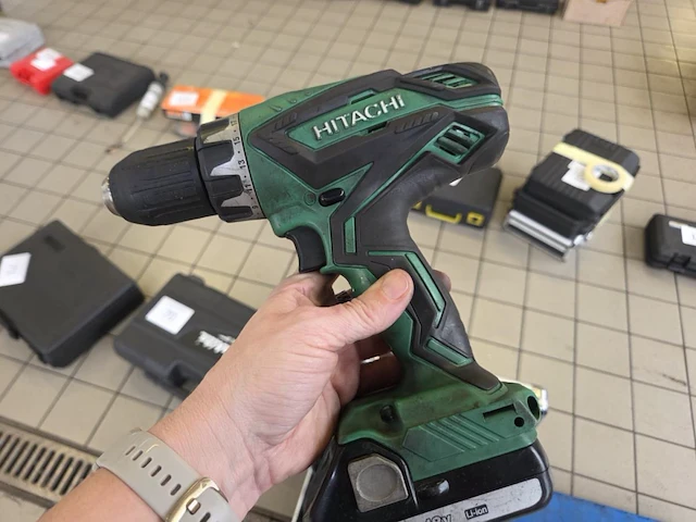 Hitachi accu schroefmachine ds18djl - afbeelding 3 van  7