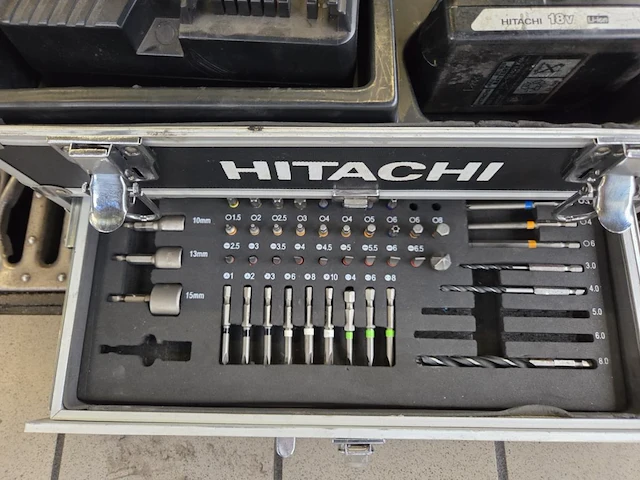 Hitachi accu schroefmachine ds18djl - afbeelding 6 van  7
