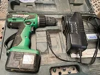 Hitachi accu schroefmachine - afbeelding 1 van  2