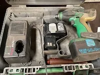 Hitachi accu schroefmachine - afbeelding 2 van  2