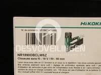 Hitachi accu spijkerapparaat d34-90 nagels - afbeelding 2 van  3