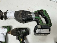 Hitachi accugereedschap (3x) - afbeelding 7 van  12