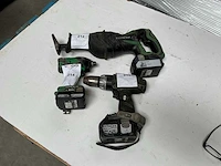 Hitachi accugereedschap (3x) - afbeelding 1 van  8