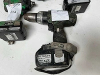 Hitachi accugereedschap (3x) - afbeelding 2 van  8
