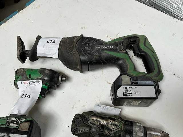Hitachi accugereedschap (3x) - afbeelding 6 van  8