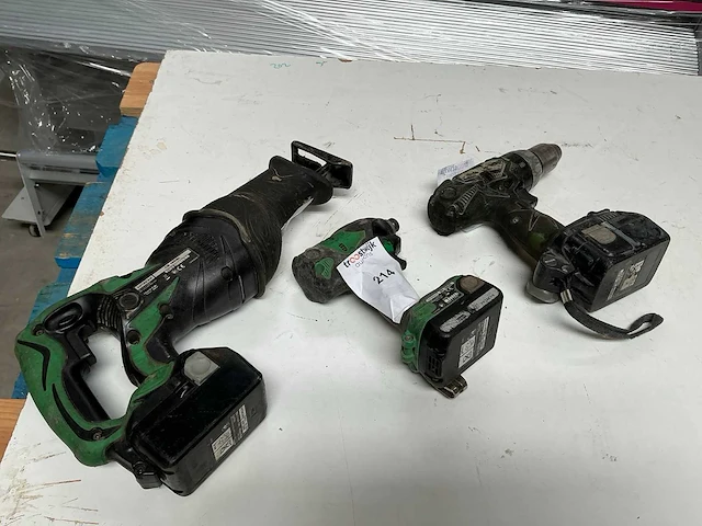 Hitachi accugereedschap (3x) - afbeelding 8 van  8