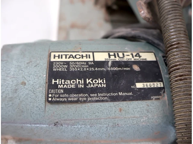 Hitachi afkortzaag - afbeelding 3 van  3