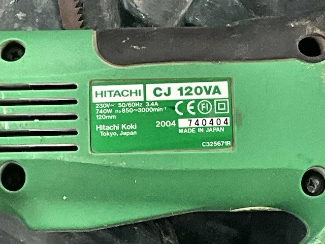 Hitachi cj120va decoupeerzaag - afbeelding 3 van  3