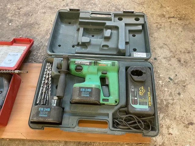 Hitachi dh20dv boormachine - afbeelding 2 van  7