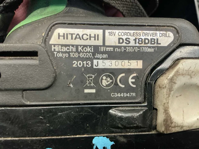 Hitachi diverse accugereedschap - afbeelding 8 van  9