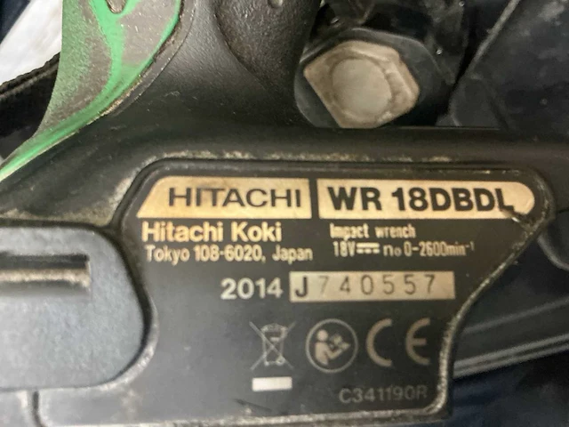 Hitachi diverse slagmoersleutel - afbeelding 4 van  6