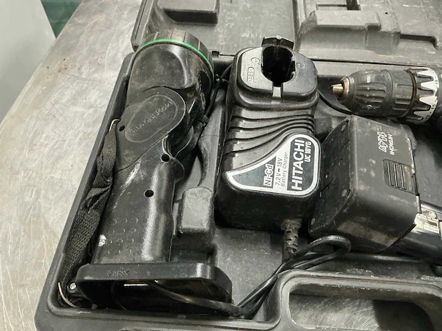 Hitachi ds 14dvf3 accu boor-vijsmachine - afbeelding 3 van  8
