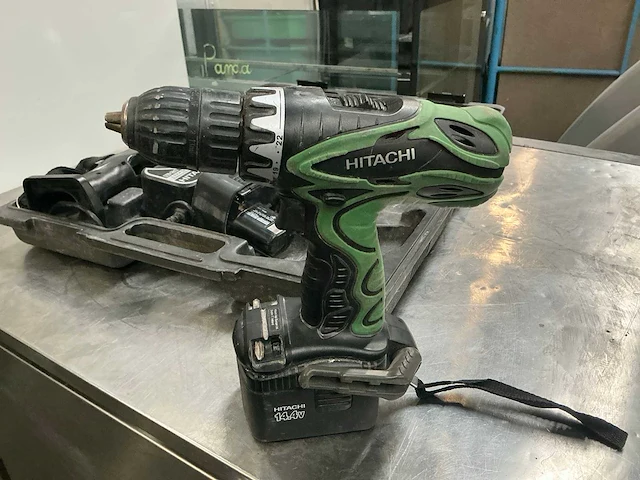 Hitachi ds 14dvf3 accu boor-vijsmachine - afbeelding 4 van  8