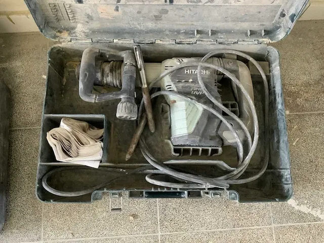 Hitachi h45 mey boorhamer - afbeelding 2 van  5