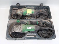 Hitachi haakse slijper (x2) - afbeelding 1 van  5