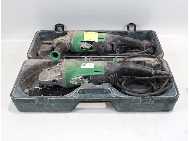 Hitachi haakse slijper (x2) - afbeelding 4 van  5
