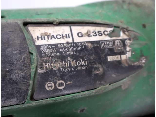 Hitachi haakse slijper (x2) - afbeelding 5 van  5