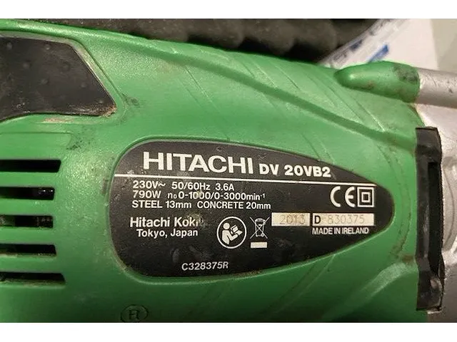 Hitachi klopboormachine - afbeelding 3 van  3