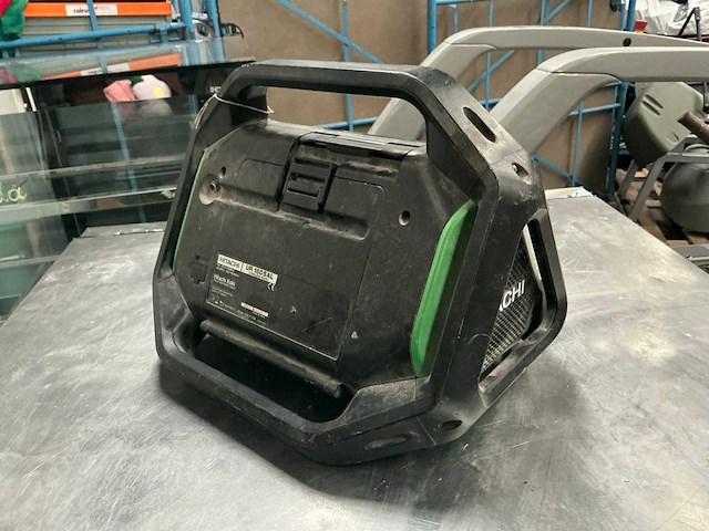 Hitachi koki ur 18dsal accu werfradio - afbeelding 3 van  8