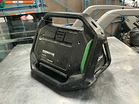 Hitachi koki ur 18dsal accu werfradio - afbeelding 3 van  8