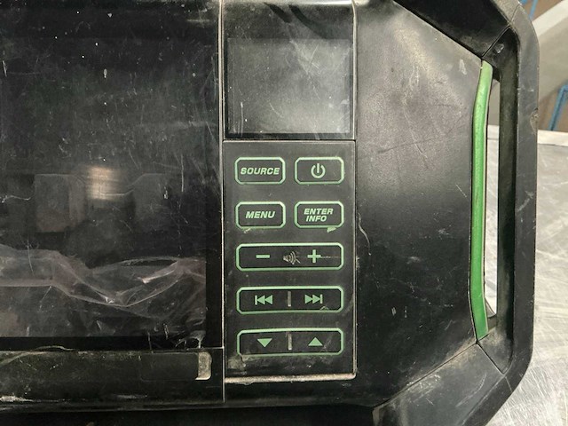 Hitachi koki ur 18dsal accu werfradio - afbeelding 5 van  8